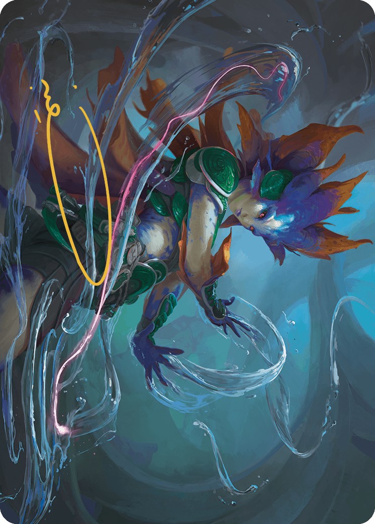 Nicanzil, Current Conductor Art Card (Gold-Stamped Signature) [The Lost Caverns of Ixalan Art Series] | Black Swamp Games
