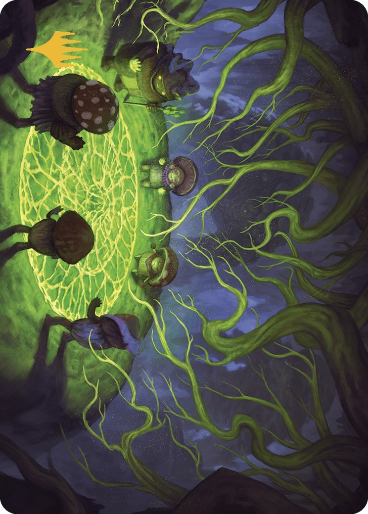 Growing Rites of Itlimoc Art Card (Gold-Stamped Planeswalker Symbol) [The Lost Caverns of Ixalan Art Series] | Black Swamp Games