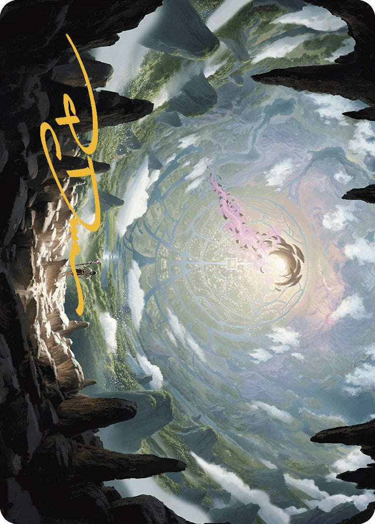 The Core Art Card (Gold-Stamped Signature) [The Lost Caverns of Ixalan Art Series] | Black Swamp Games