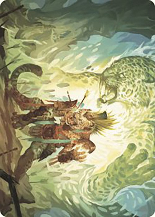 Might of the Ancestors Art Card [The Lost Caverns of Ixalan Art Series] | Black Swamp Games