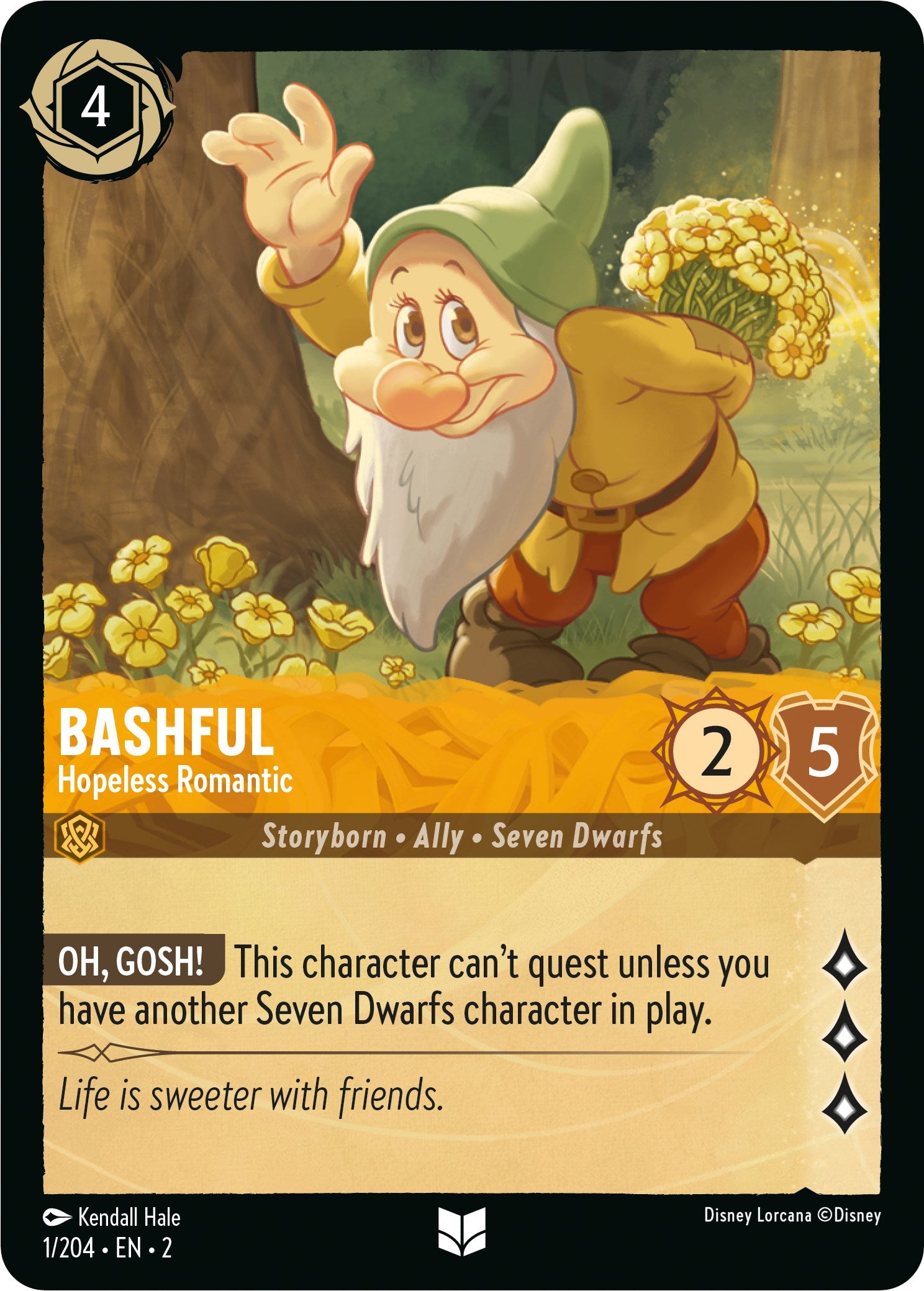 Bashful - Hopeless Romantic (1/204) [Rise of the Floodborn] | Black Swamp Games