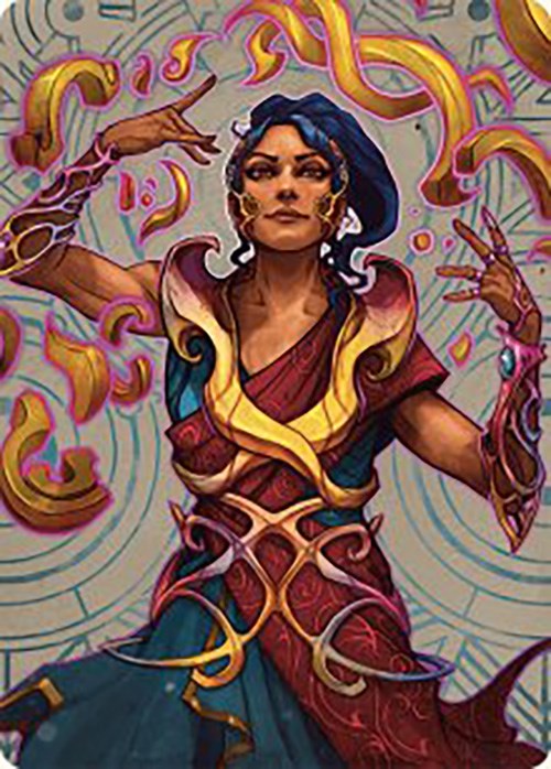 Saheeli, the Sun's Brilliance Art Card [The Lost Caverns of Ixalan Art Series] | Black Swamp Games