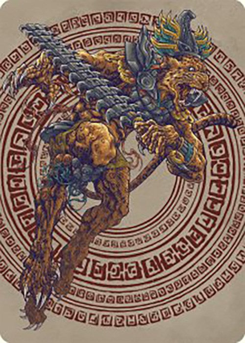Sovereign Okinec Ahau Art Card [The Lost Caverns of Ixalan Art Series] | Black Swamp Games
