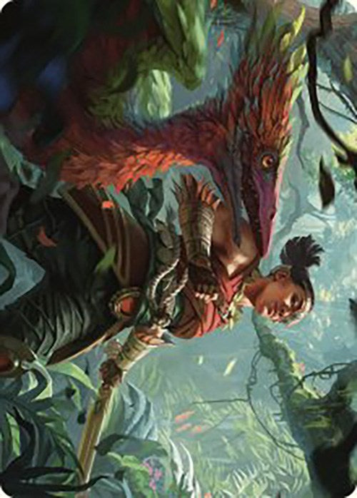 Wayta, Trainer Prodigy Art Card [The Lost Caverns of Ixalan Art Series] | Black Swamp Games