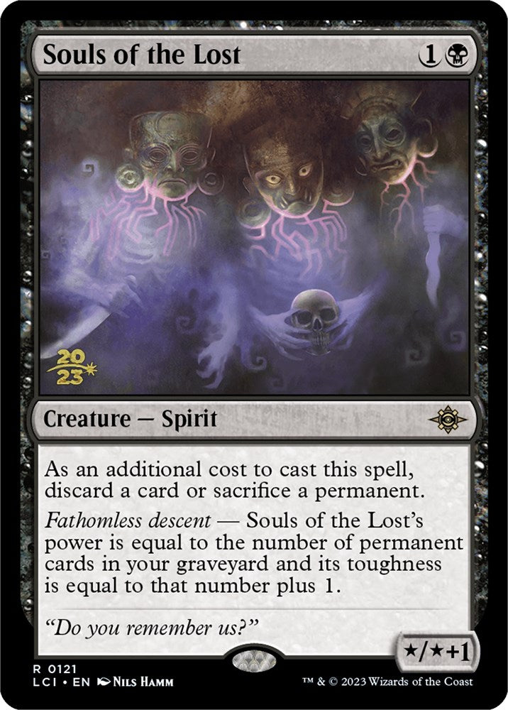 Souls of the Lost [The Lost Caverns of Ixalan Prerelease Cards] | Black Swamp Games