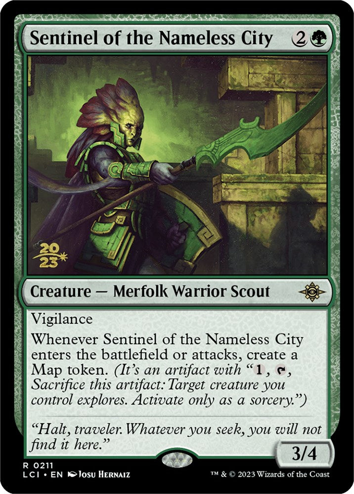 Sentinel of the Nameless City [The Lost Caverns of Ixalan Prerelease Cards] | Black Swamp Games