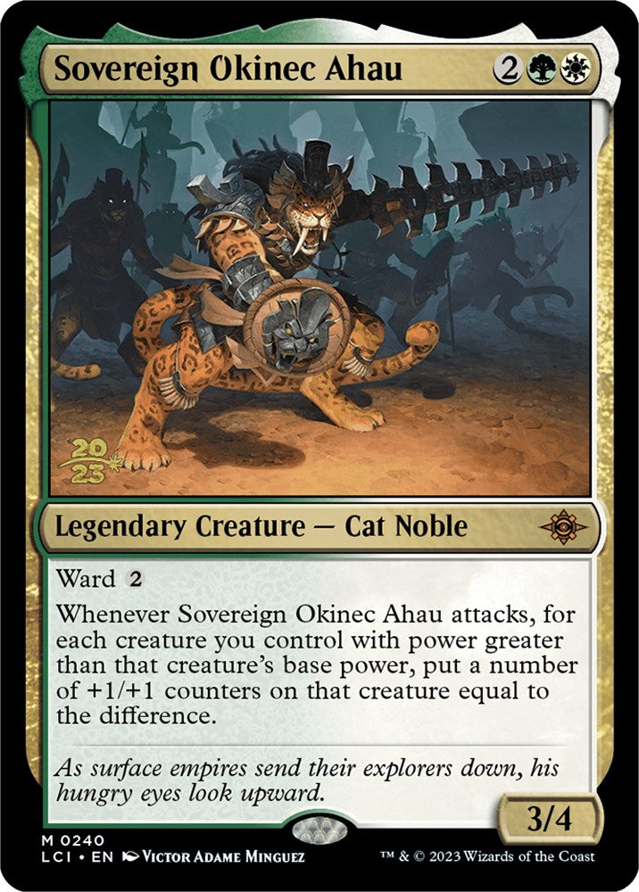 Sovereign Okinec Ahau [The Lost Caverns of Ixalan Prerelease Cards] | Black Swamp Games