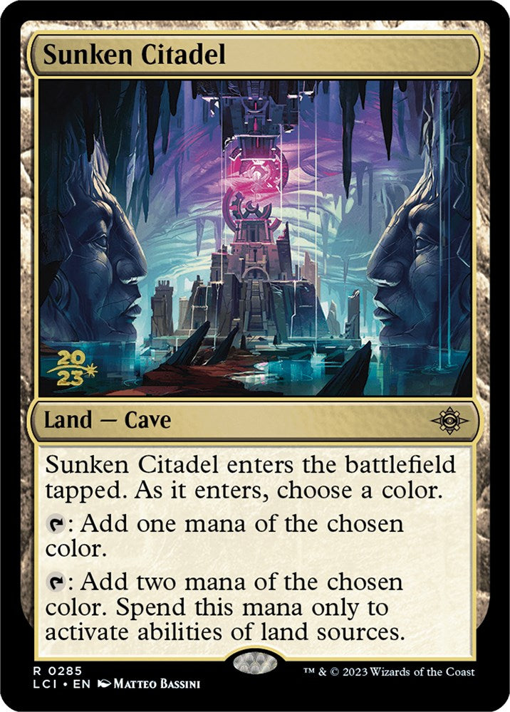 Sunken Citadel [The Lost Caverns of Ixalan Prerelease Cards] | Black Swamp Games