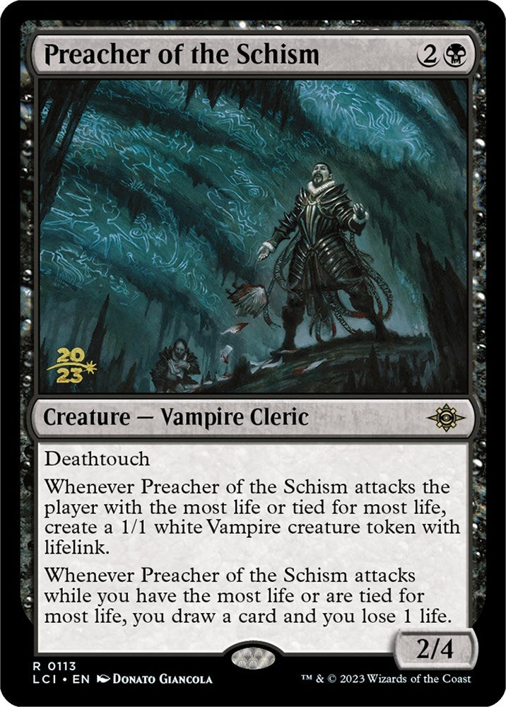 Preacher of the Schism [The Lost Caverns of Ixalan Prerelease Cards] | Black Swamp Games