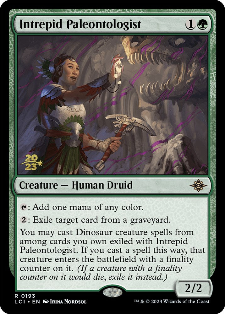 Intrepid Paleontologist [The Lost Caverns of Ixalan Prerelease Cards] | Black Swamp Games