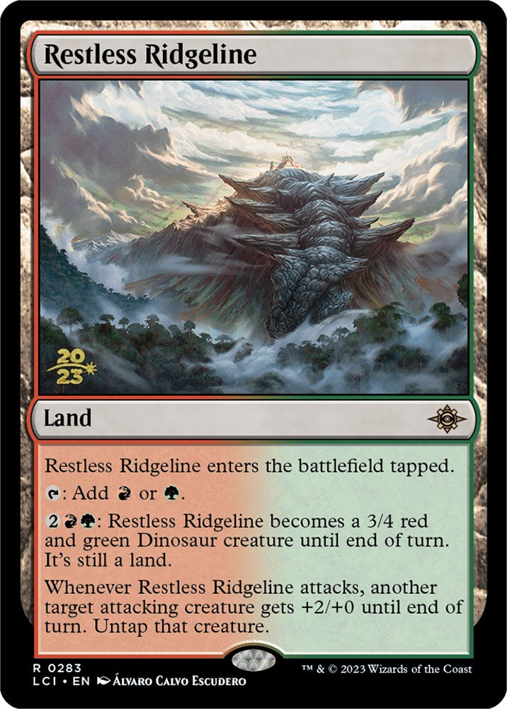 Restless Ridgeline [The Lost Caverns of Ixalan Prerelease Cards] | Black Swamp Games