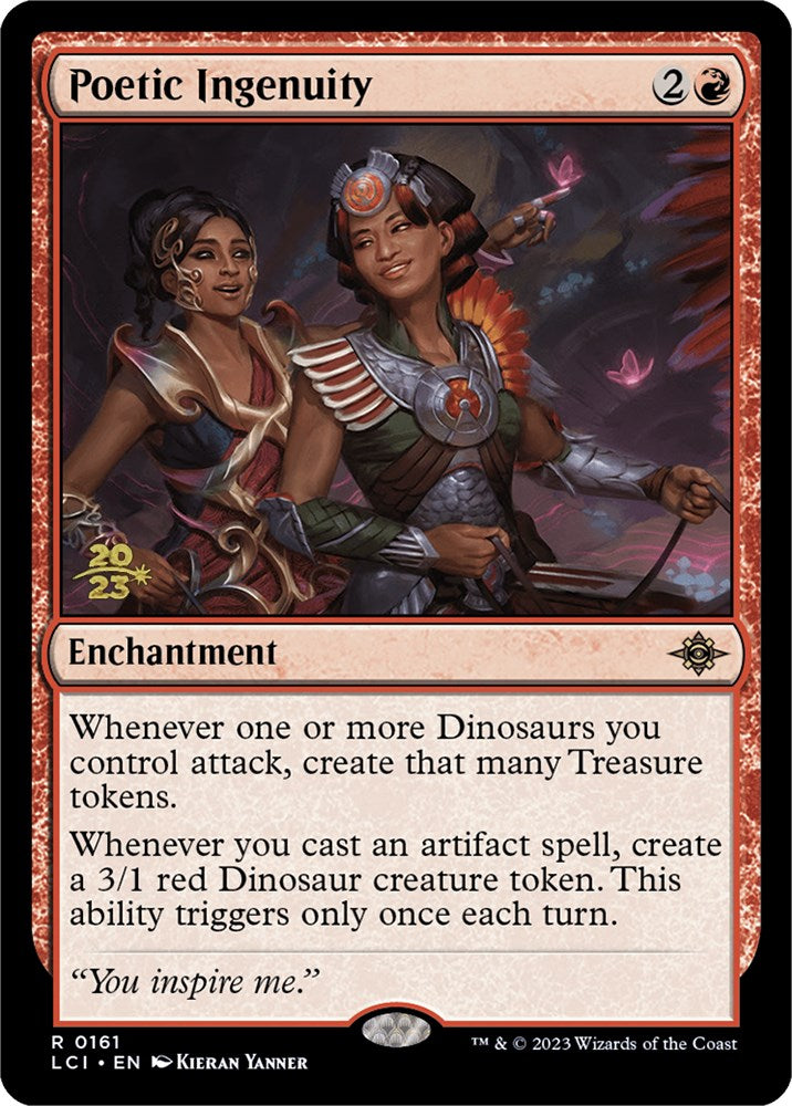 Poetic Ingenuity [The Lost Caverns of Ixalan Prerelease Cards] | Black Swamp Games