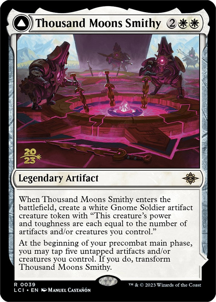 Thousand Moons Smithy // Barracks of the Thousand [The Lost Caverns of Ixalan Prerelease Cards] | Black Swamp Games