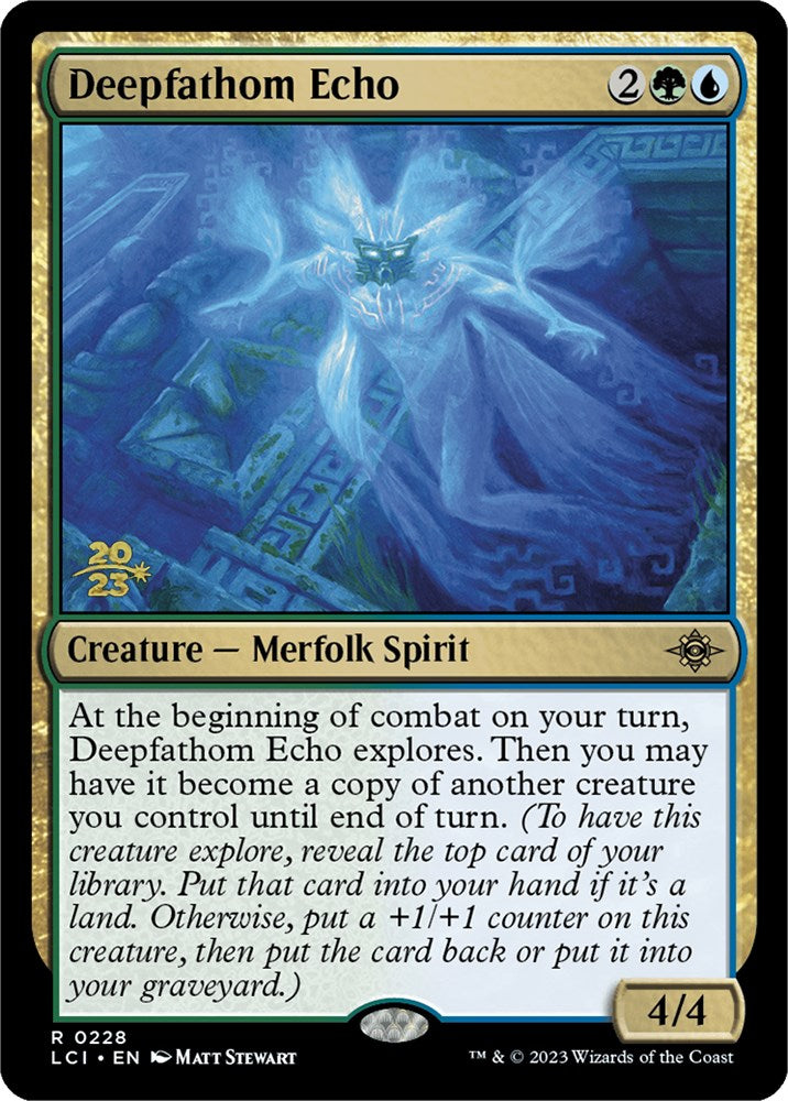 Deepfathom Echo [The Lost Caverns of Ixalan Prerelease Cards] | Black Swamp Games