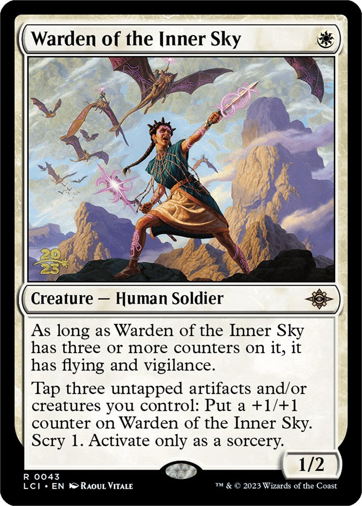 Warden of the Inner Sky [The Lost Caverns of Ixalan Prerelease Cards] | Black Swamp Games