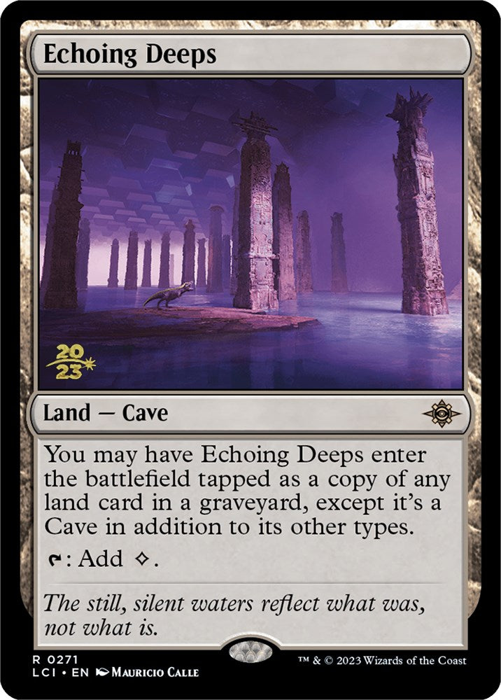 Echoing Deeps [The Lost Caverns of Ixalan Prerelease Cards] | Black Swamp Games