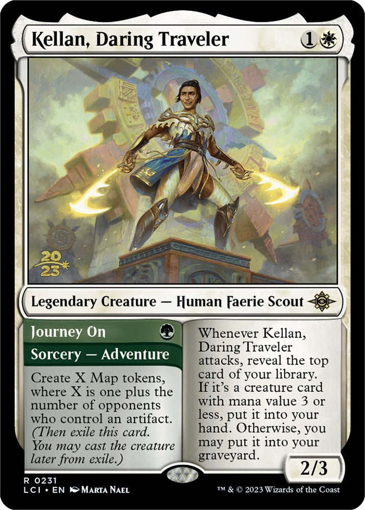 Kellan, Daring Traveler [The Lost Caverns of Ixalan Prerelease Cards] | Black Swamp Games