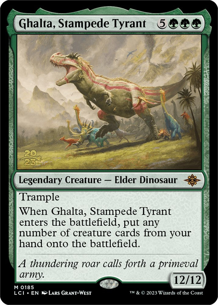 Ghalta, Stampede Tyrant [The Lost Caverns of Ixalan Prerelease Cards] | Black Swamp Games