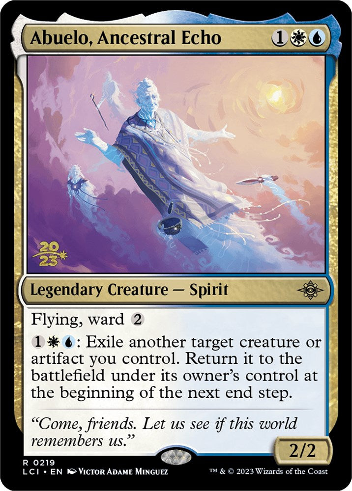 Abuelo, Ancestral Echo [The Lost Caverns of Ixalan Prerelease Cards] | Black Swamp Games