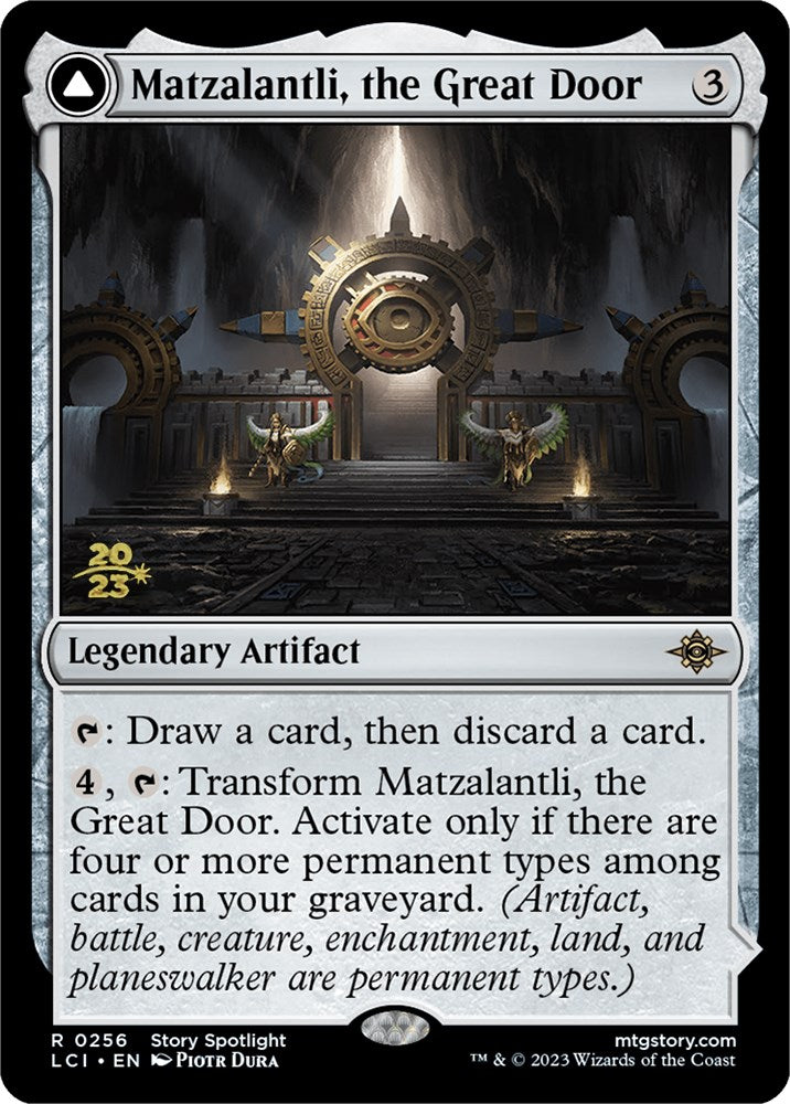 Matzalantli, the Great Door // The Core [The Lost Caverns of Ixalan Prerelease Cards] | Black Swamp Games