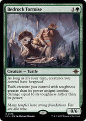 Bedrock Tortoise (Promo Pack) [The Lost Caverns of Ixalan Promos] | Black Swamp Games