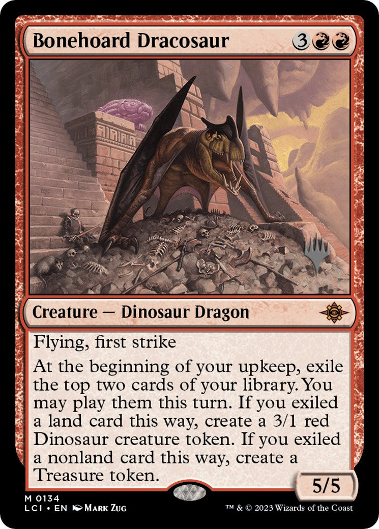 Bonehoard Dracosaur (Promo Pack) [The Lost Caverns of Ixalan Promos] | Black Swamp Games