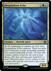 Deepfathom Echo (Promo Pack) [The Lost Caverns of Ixalan Promos] | Black Swamp Games