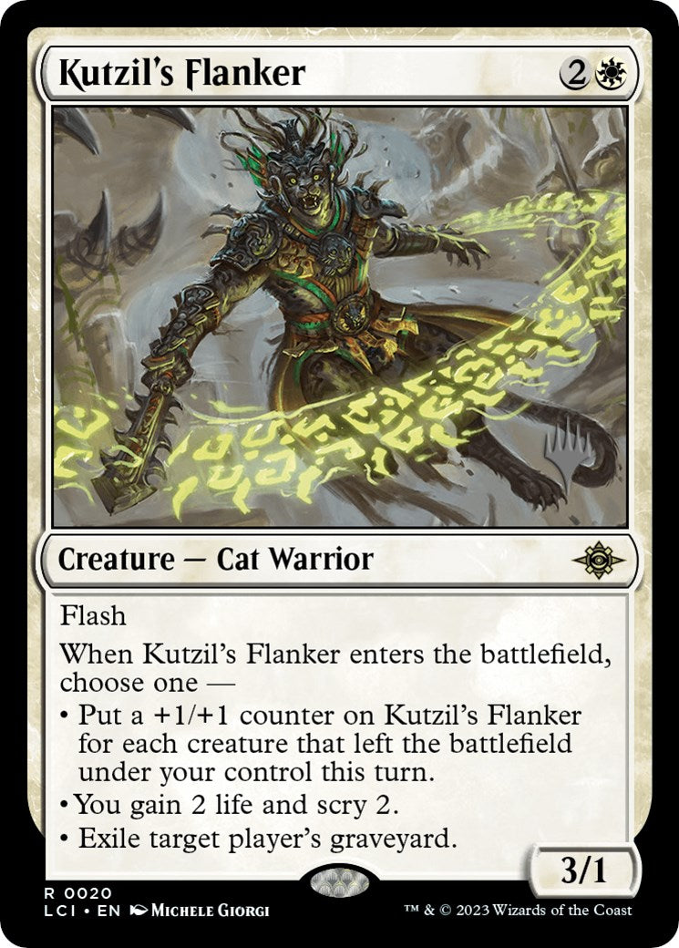 Kutzil's Flanker (Promo Pack) [The Lost Caverns of Ixalan Promos] | Black Swamp Games