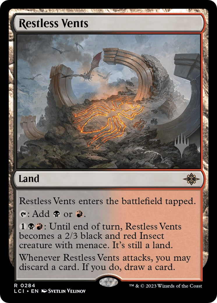 Restless Vents (Promo Pack) [The Lost Caverns of Ixalan Promos] | Black Swamp Games
