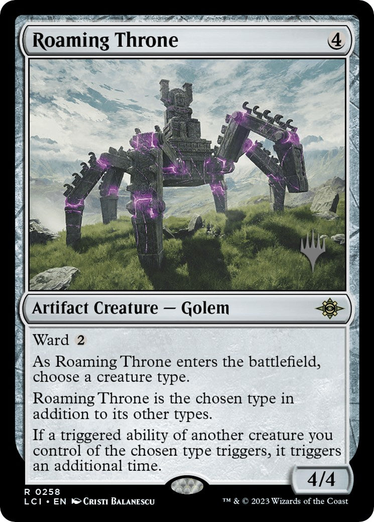 Roaming Throne (Promo Pack) [The Lost Caverns of Ixalan Promos] | Black Swamp Games