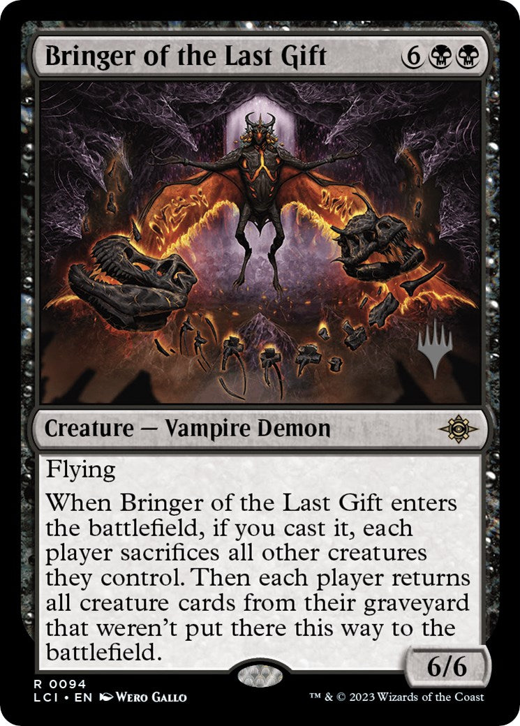 Bringer of the Last Gift (Promo Pack) [The Lost Caverns of Ixalan Promos] | Black Swamp Games