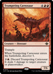 Trumpeting Carnosaur (Promo Pack) [The Lost Caverns of Ixalan Promos] | Black Swamp Games