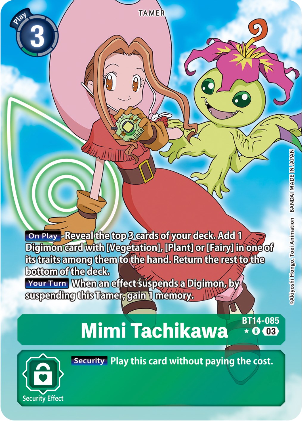 Mimi Tachikawa [BT14-085] (Alternate Art) [Blast Ace] | Black Swamp Games