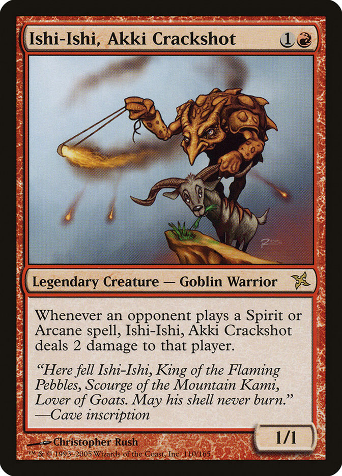 Ishi-Ishi, Akki Crackshot [Betrayers of Kamigawa] | Black Swamp Games