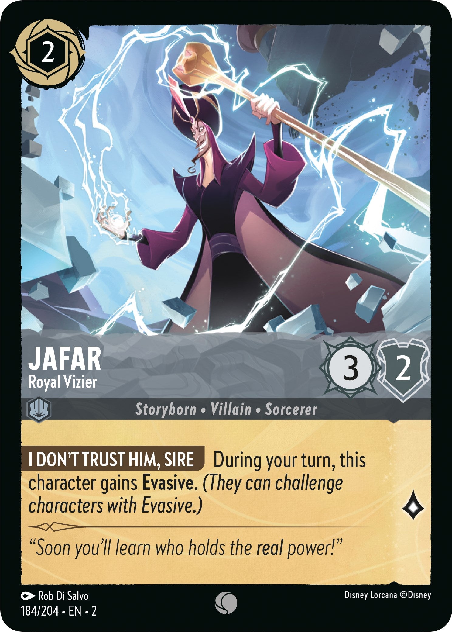 Jafar - Royal Vizier (184/204) [Rise of the Floodborn] | Black Swamp Games