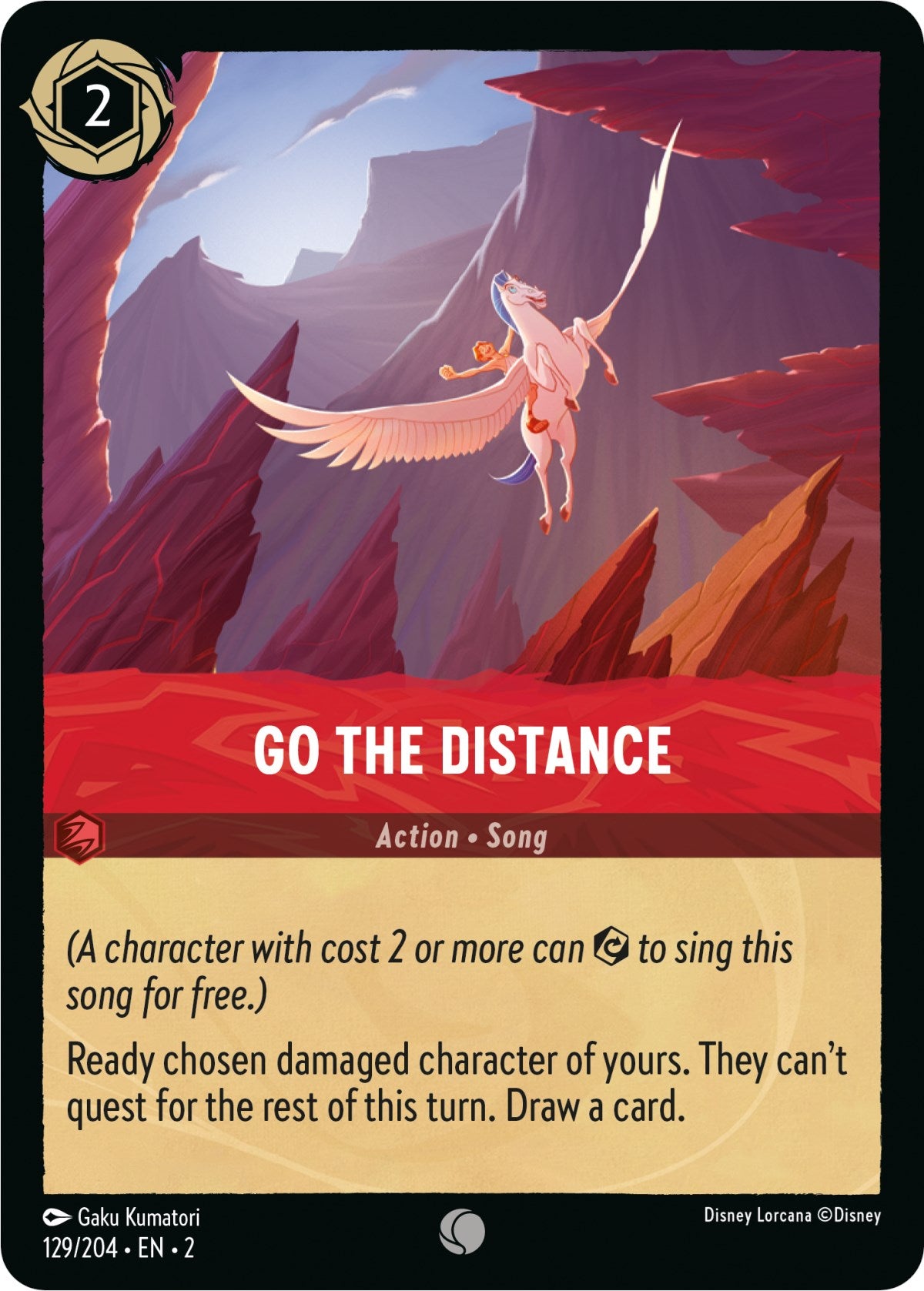 Go the Distance (129/204) [Rise of the Floodborn] | Black Swamp Games
