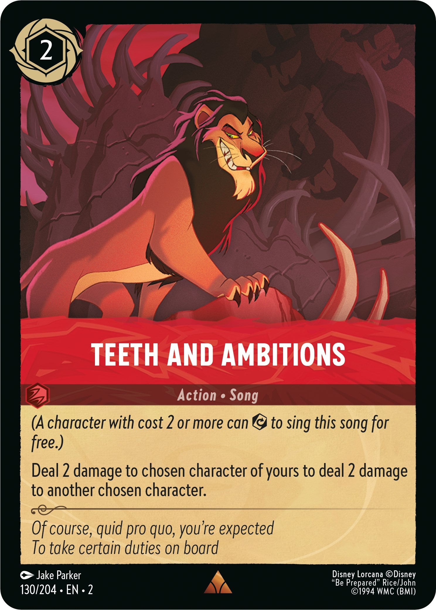 Teeth and Ambitions (130/204) [Rise of the Floodborn] | Black Swamp Games