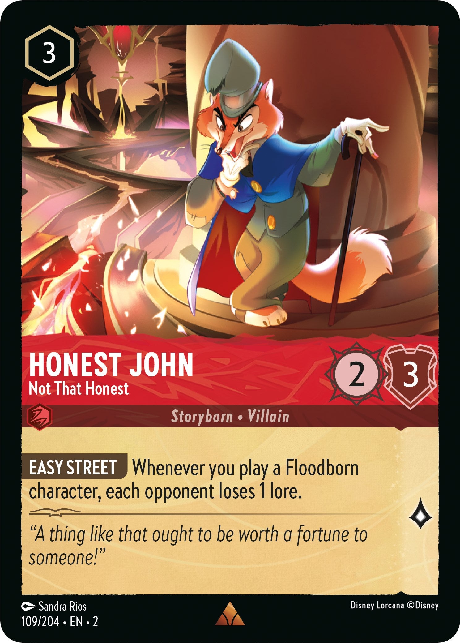 Honest John - Not That Honest (109/204) [Rise of the Floodborn] | Black Swamp Games