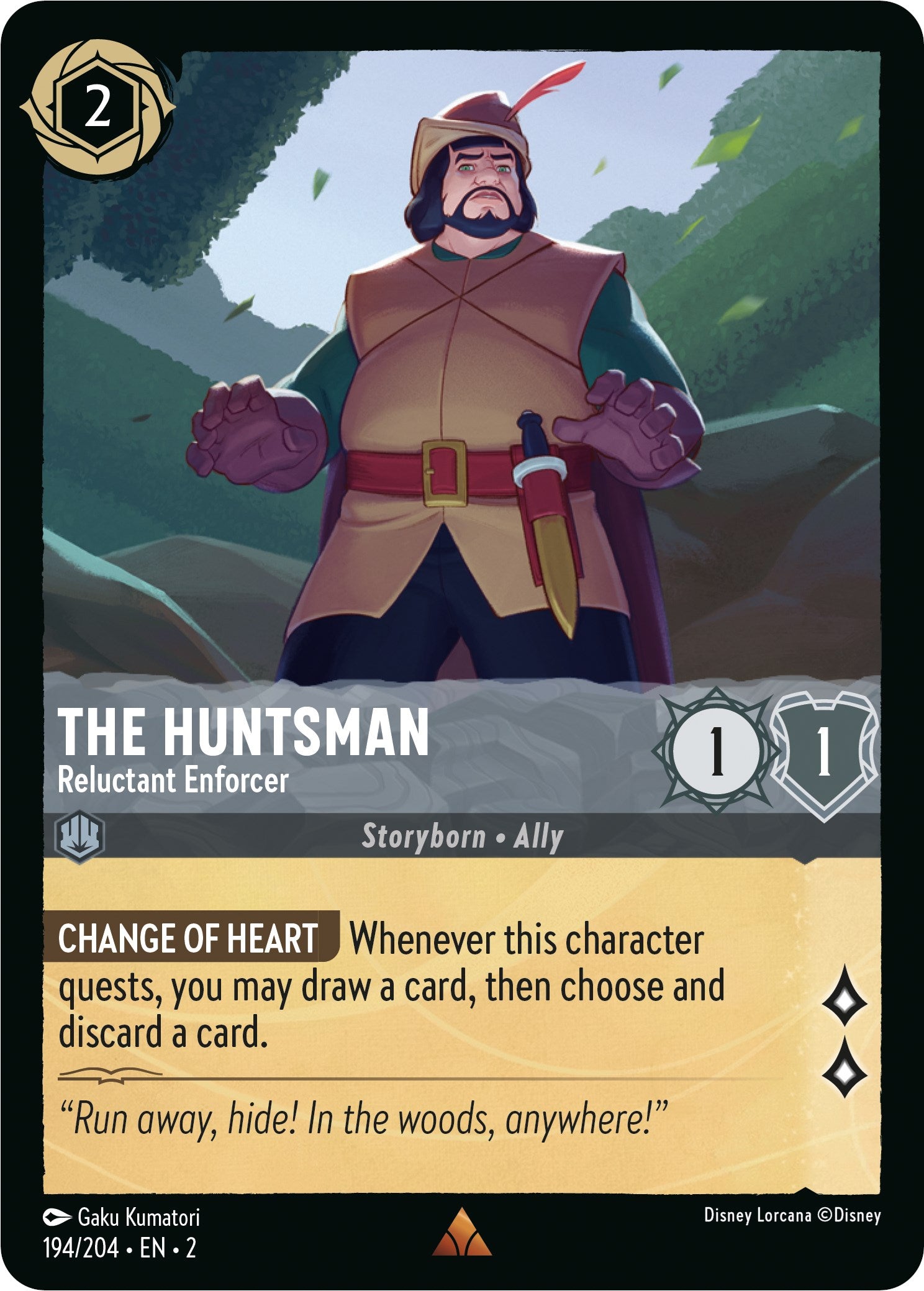 The Huntsman - Reluctant Enforcer (194/204) [Rise of the Floodborn] | Black Swamp Games