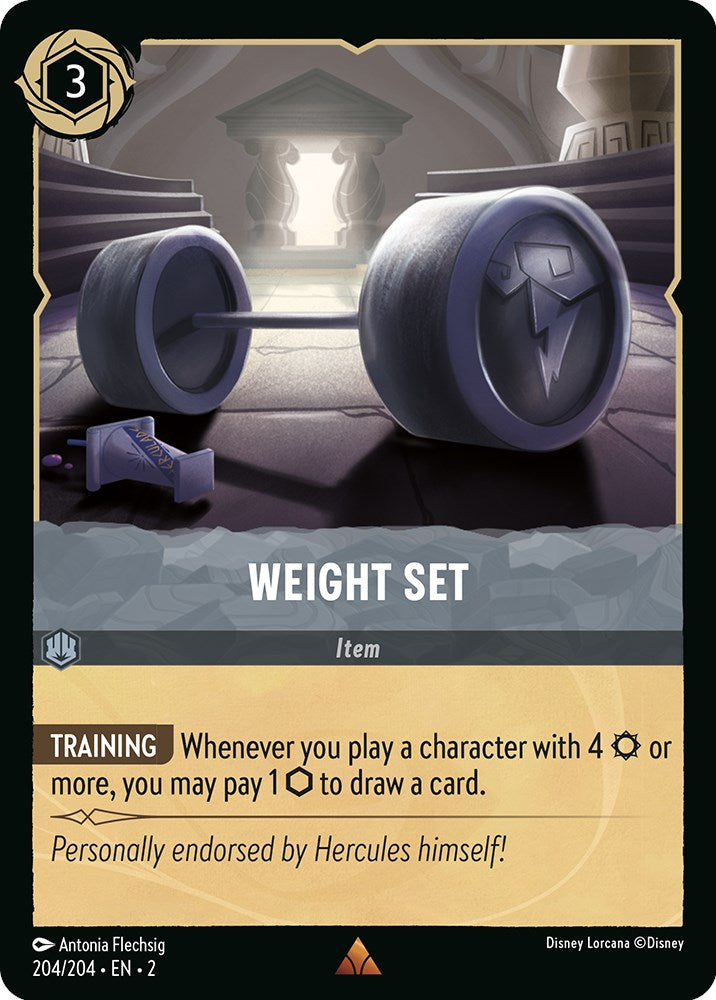 Weight Set (204/204) [Rise of the Floodborn] | Black Swamp Games