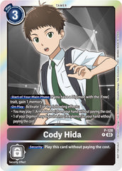 Cody Hida [P-128] (Tamer Party Pack -The Beginning- Ver. 2.0) [Promotional Cards] | Black Swamp Games