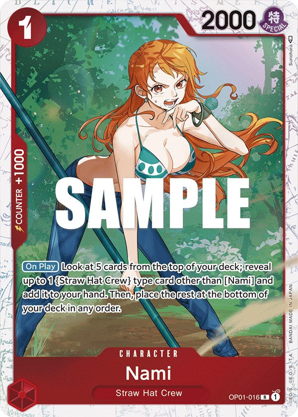 Nami (OP01-016) (Ultra Deck: The Three Captains) [One Piece Promotion Cards] | Black Swamp Games