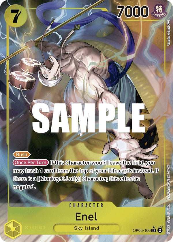 Enel (Alternate Art) [Awakening of the New Era] | Black Swamp Games