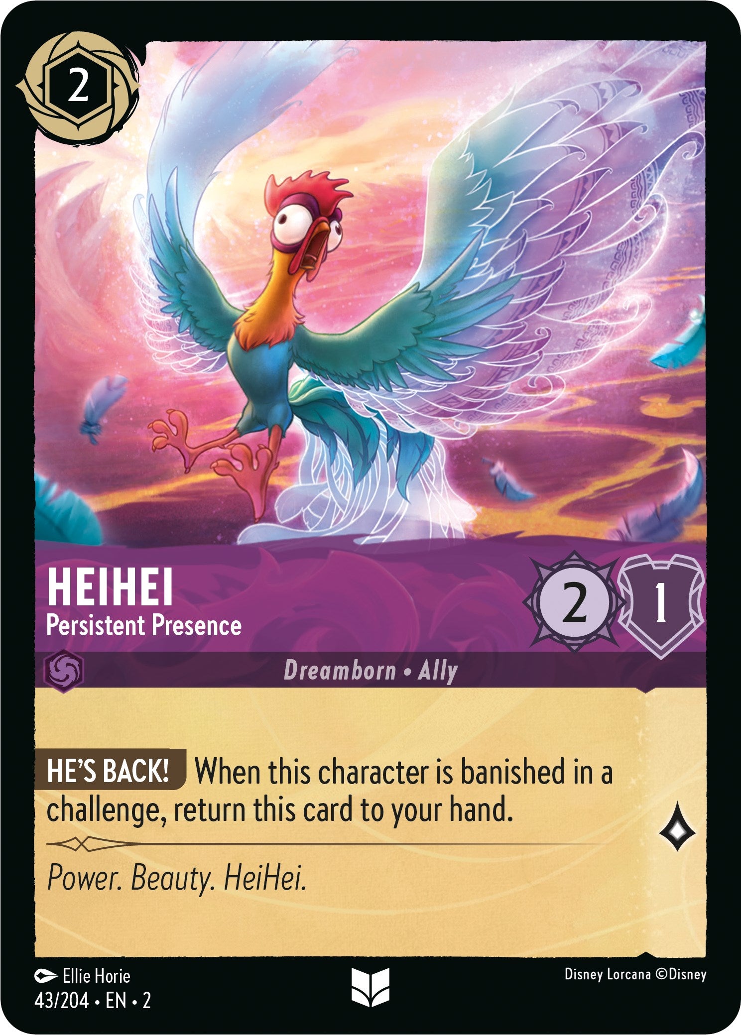 HeiHei - Persistent Presence (43/204) [Rise of the Floodborn] | Black Swamp Games