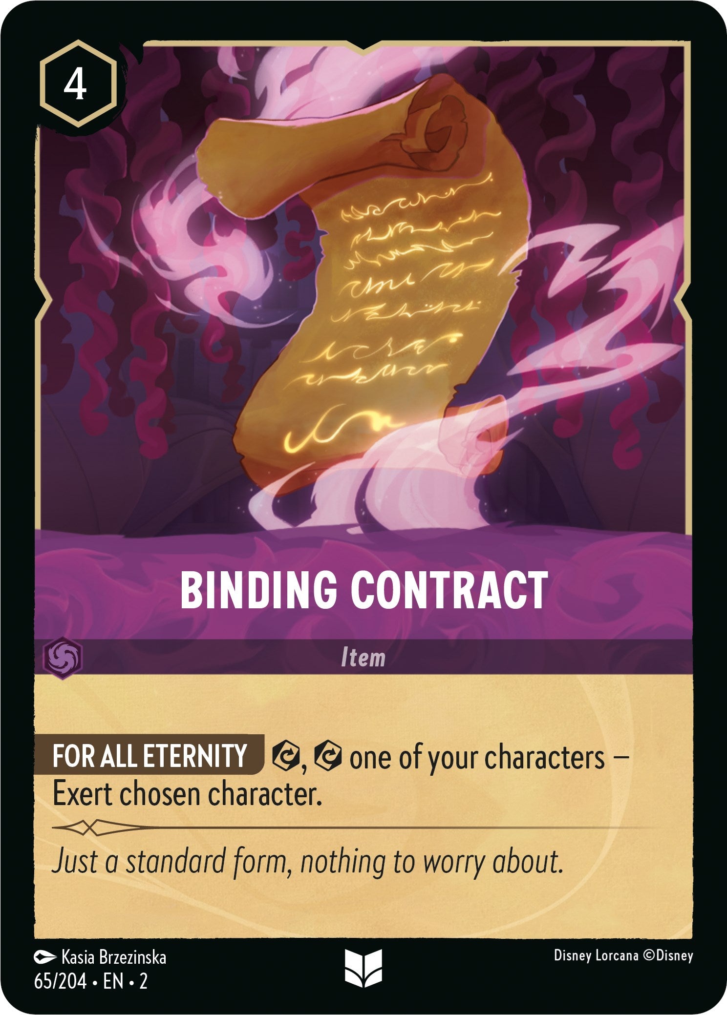 Binding Contract (65/204) [Rise of the Floodborn] | Black Swamp Games