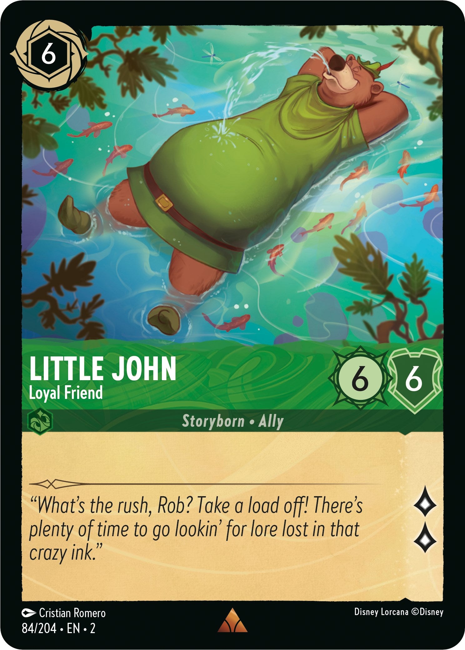 Little John - Loyal Friend (84/204) [Rise of the Floodborn] | Black Swamp Games