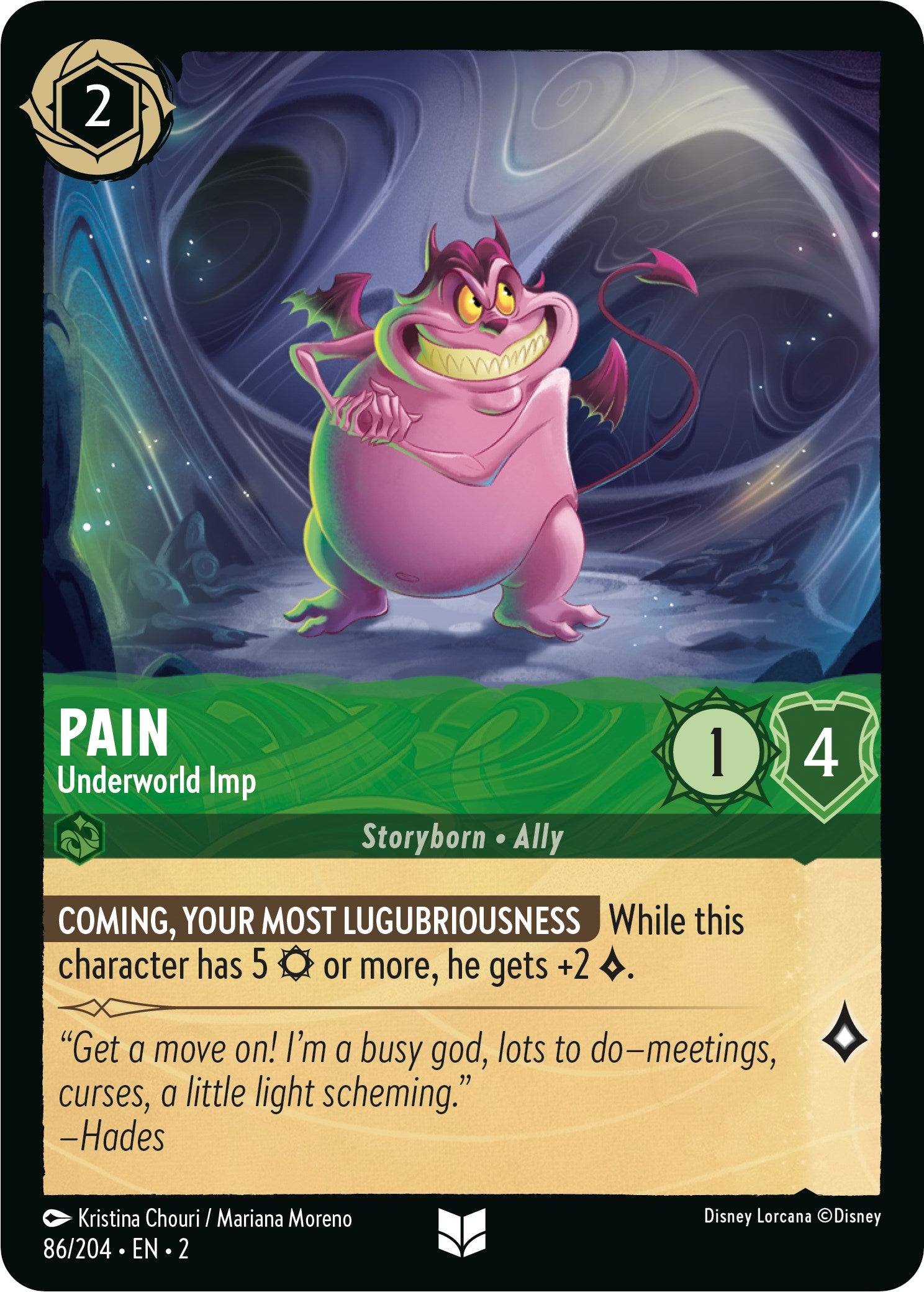 Pain - Underworld Imp (86/204) [Rise of the Floodborn] | Black Swamp Games