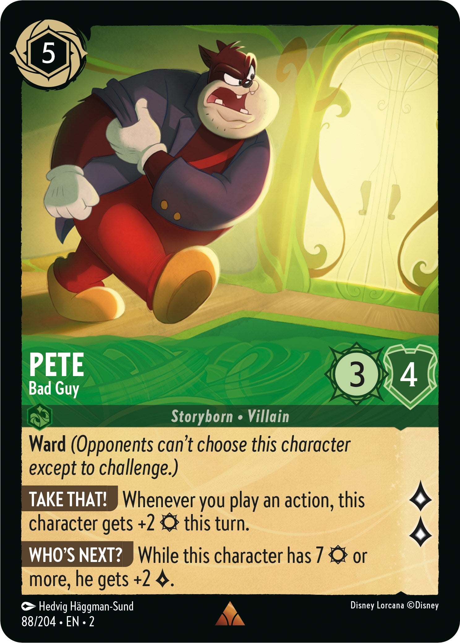 Pete - Bad Guy (88/204) [Rise of the Floodborn] | Black Swamp Games