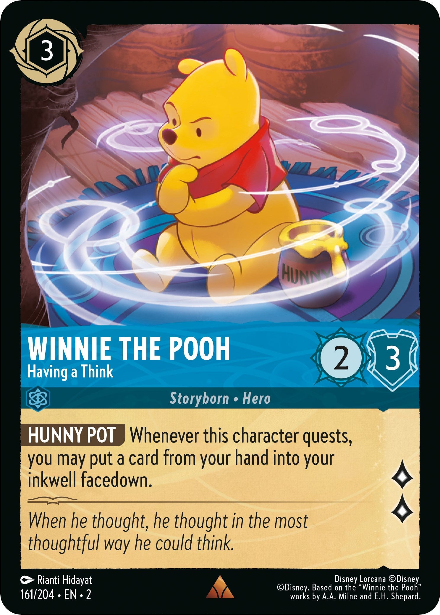 Winnie the Pooh - Having a Think (161/204) [Rise of the Floodborn] | Black Swamp Games
