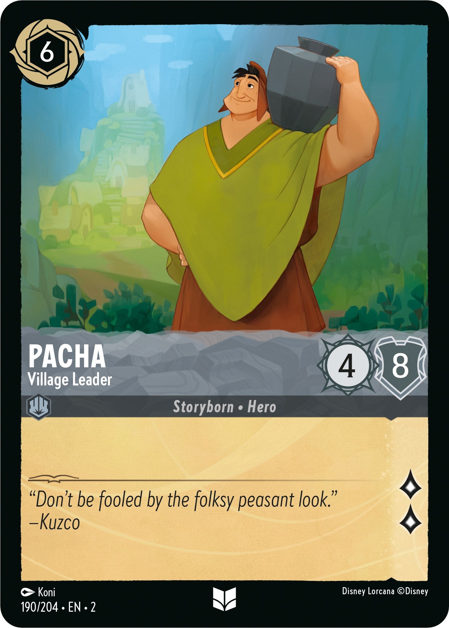 Pacha - Village Leader (190/204) [Rise of the Floodborn] | Black Swamp Games